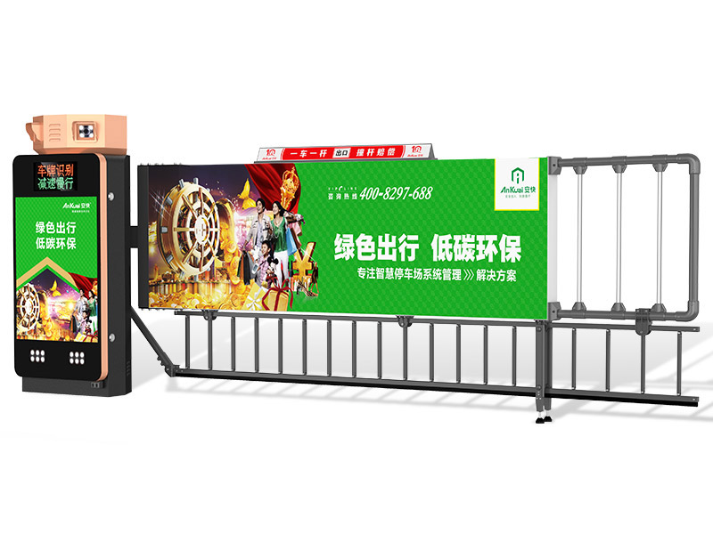 卡布灯箱杆一体机